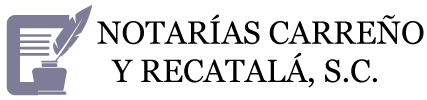 Logo de la Notaría Carreño y Recatalá